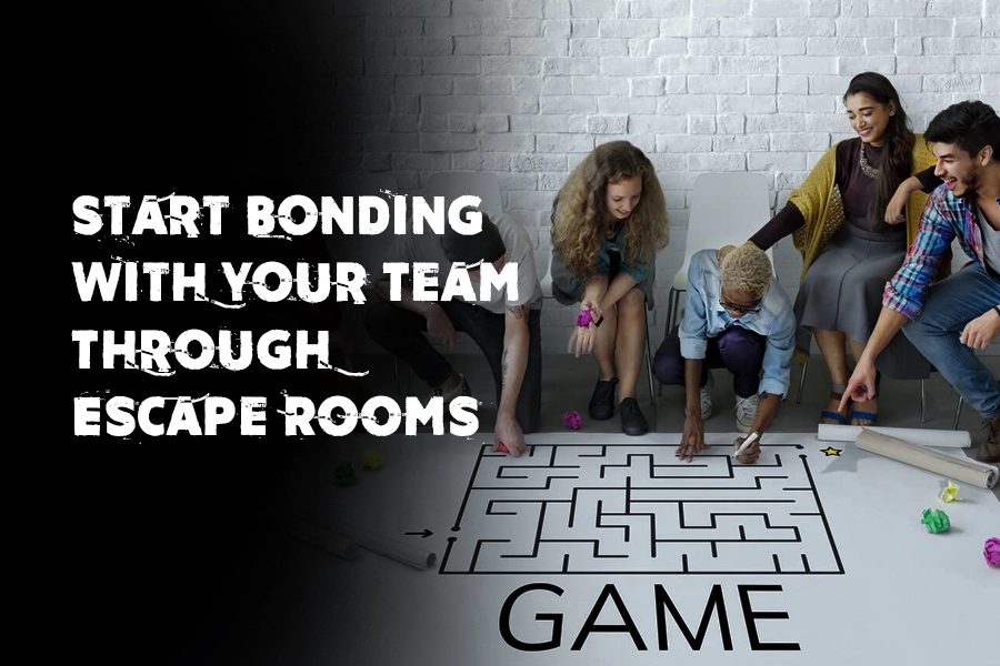 Start bonding with your team through escape rooms