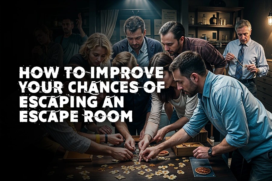 How to improve your chance of escaping an escape room